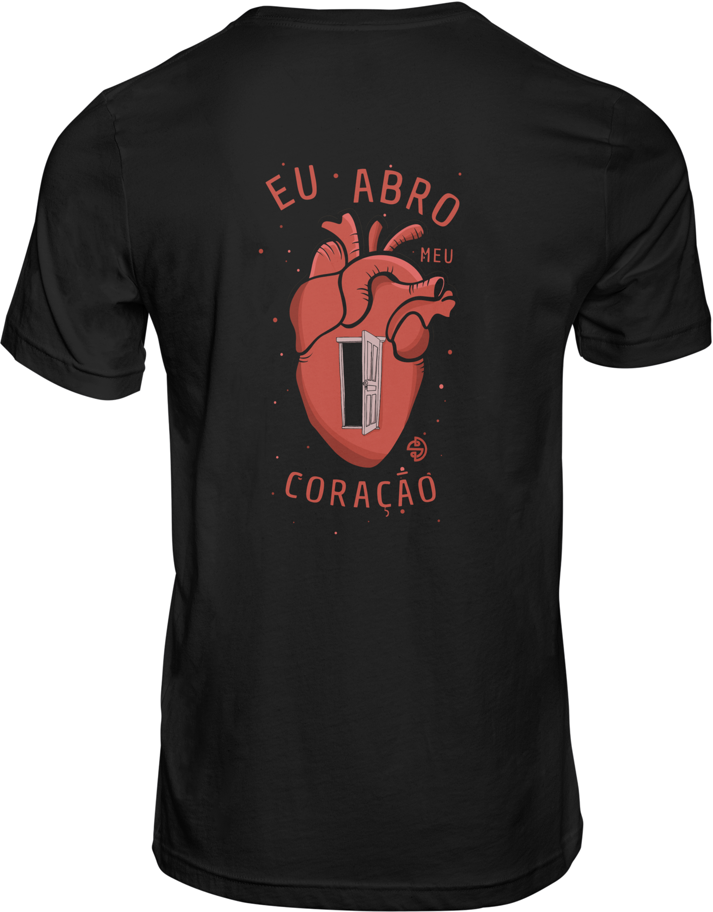 CAMISETA ESTAMPADA | EU ABRO O CORAÇÃO