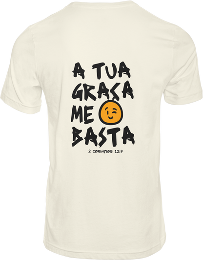 CAMISETA ESTAMPADA | A TUA GRAÇA ME BASTA