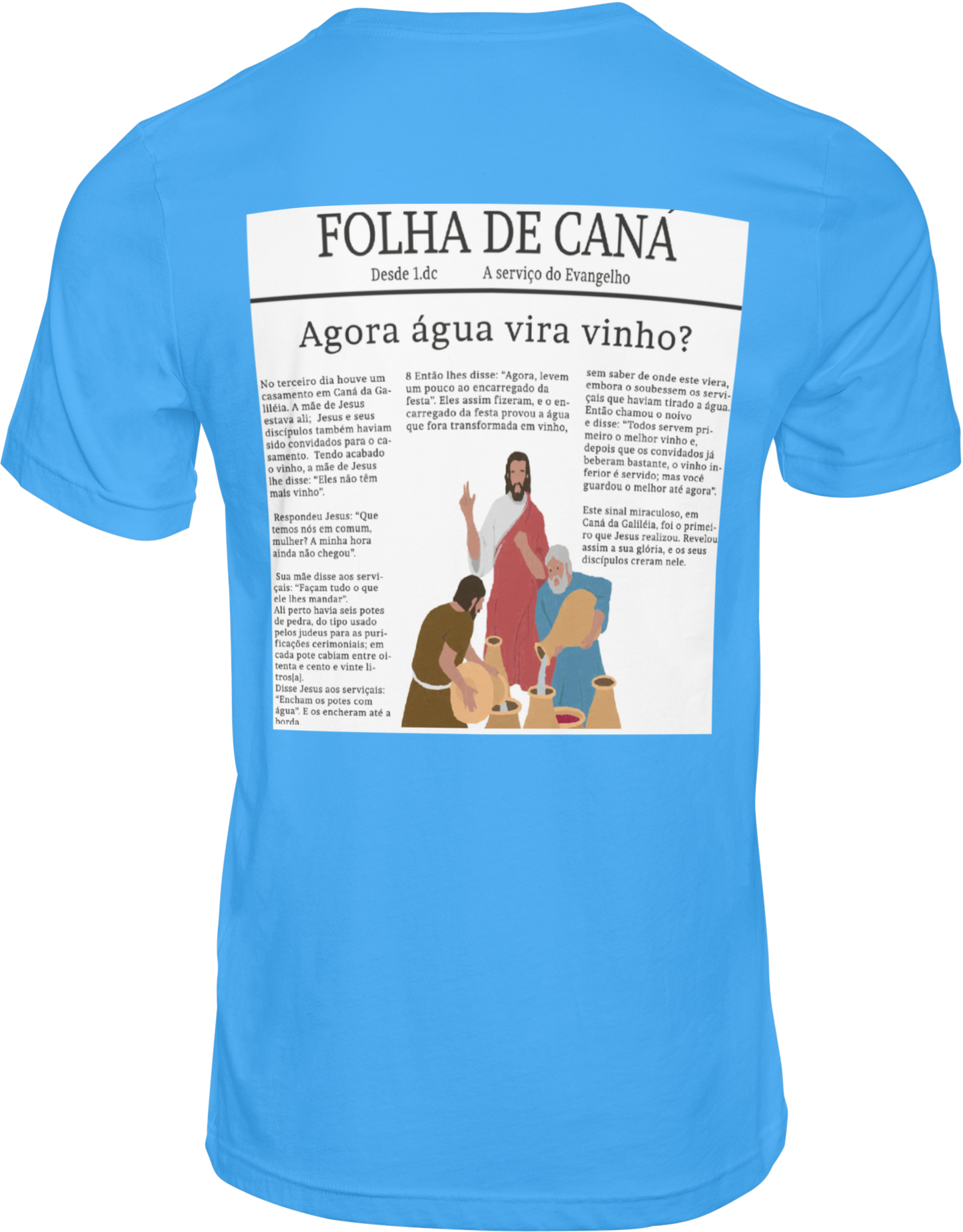 CAMISETA ESTAMPADA | FOLHA DE CANÁ