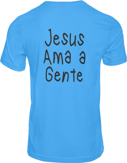 CAMISETA ESTAMPADA | M.S + JESUS AMA A GENTE