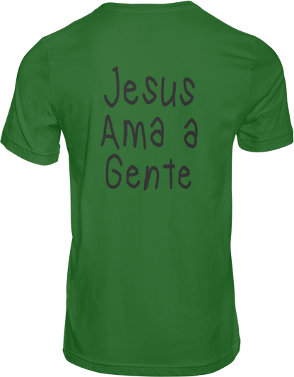 CAMISETA ESTAMPADA | M.S + JESUS AMA A GENTE