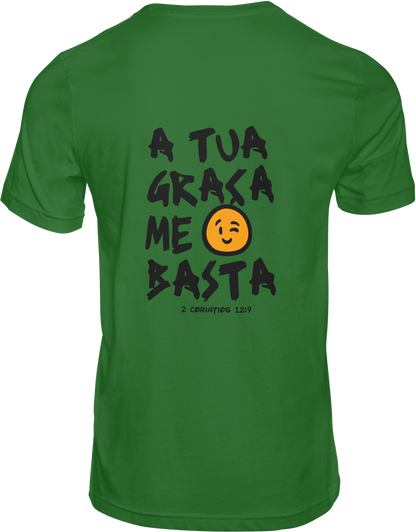 CAMISETA ESTAMPADA | A TUA GRAÇA ME BASTA