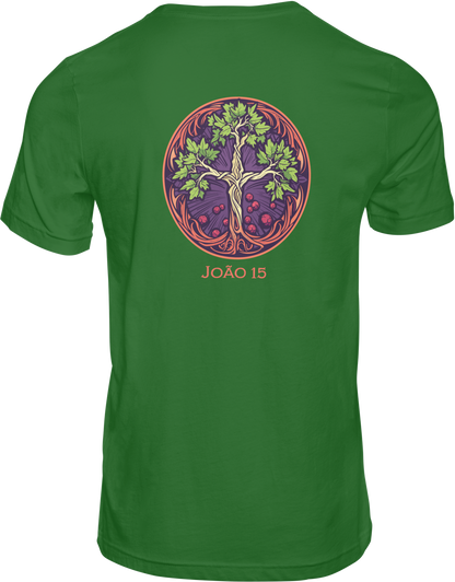 CAMISETA ESTAMPADA | ARVORE JOAO 15