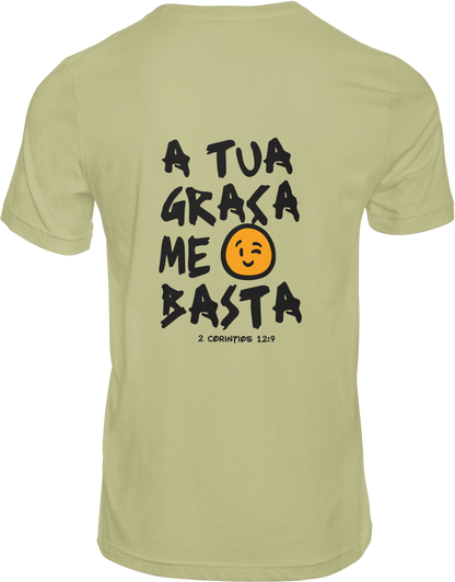 CAMISETA ESTAMPADA | A TUA GRAÇA ME BASTA