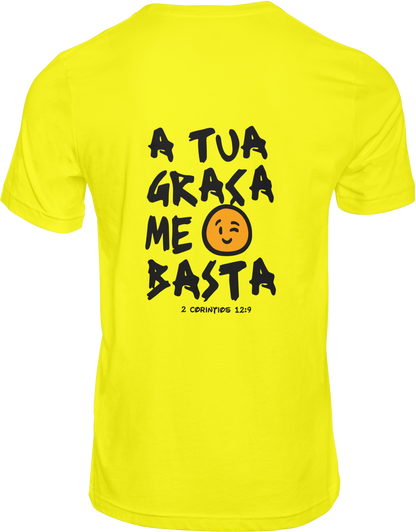 CAMISETA ESTAMPADA | A TUA GRAÇA ME BASTA