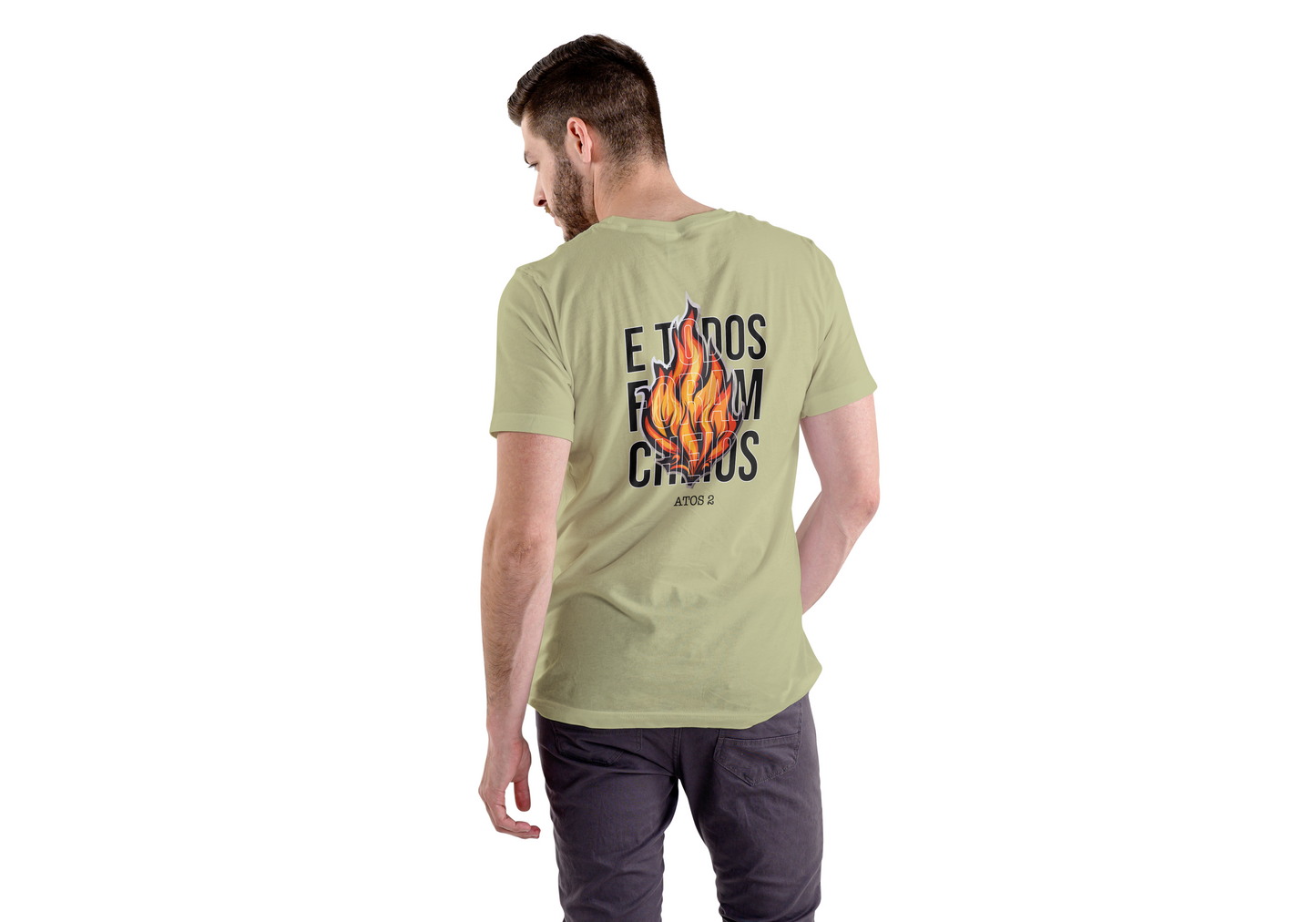 CAMISETA ESTAMPADA | TODOS FORAM CHEIOS